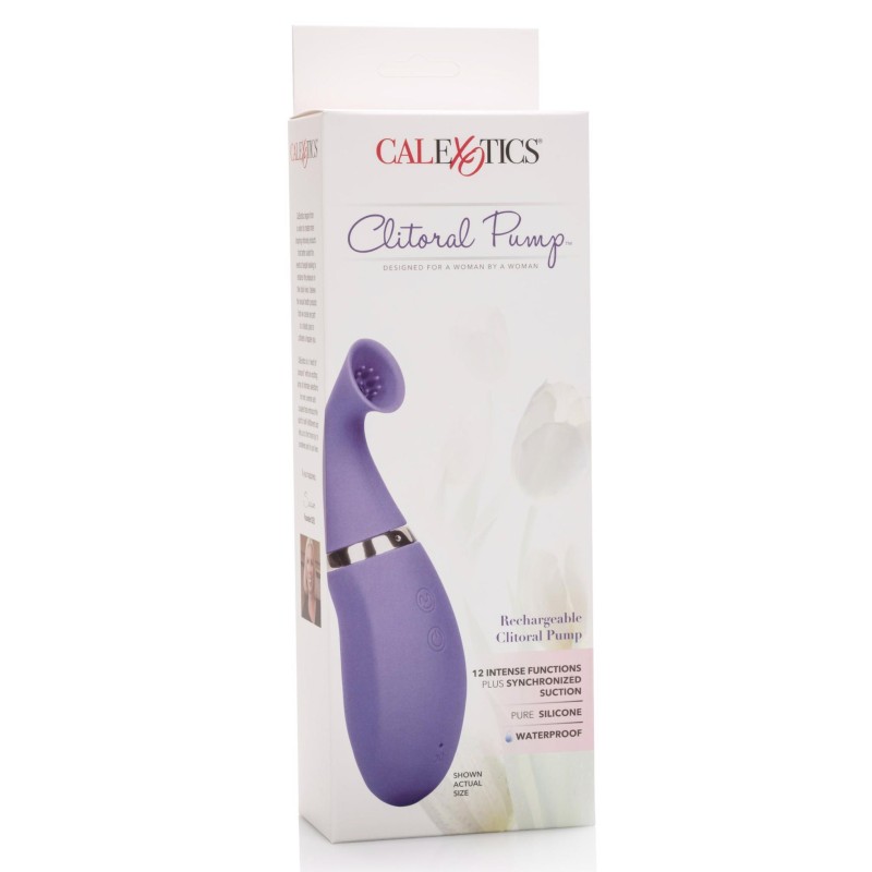 Stymulator-RECHARGEABLE CLITORAL PUMP PURPLE